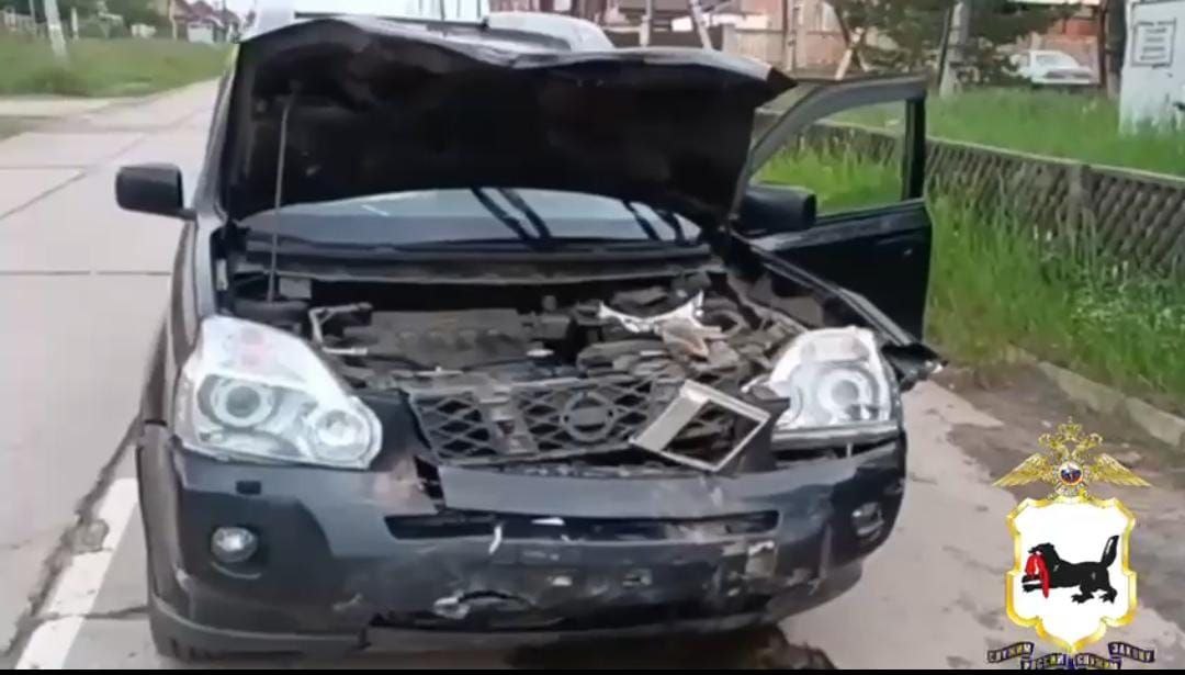 13-летний подросток на квадроцикле столкнулся с иномаркой в Братске