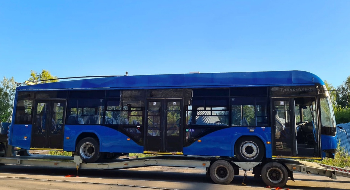 19-й троллейбус прибыл в Братск из Вологды