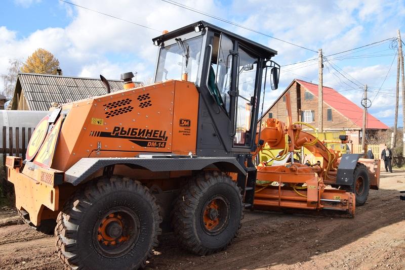 В частном секторе Братска грейдируют дороги
