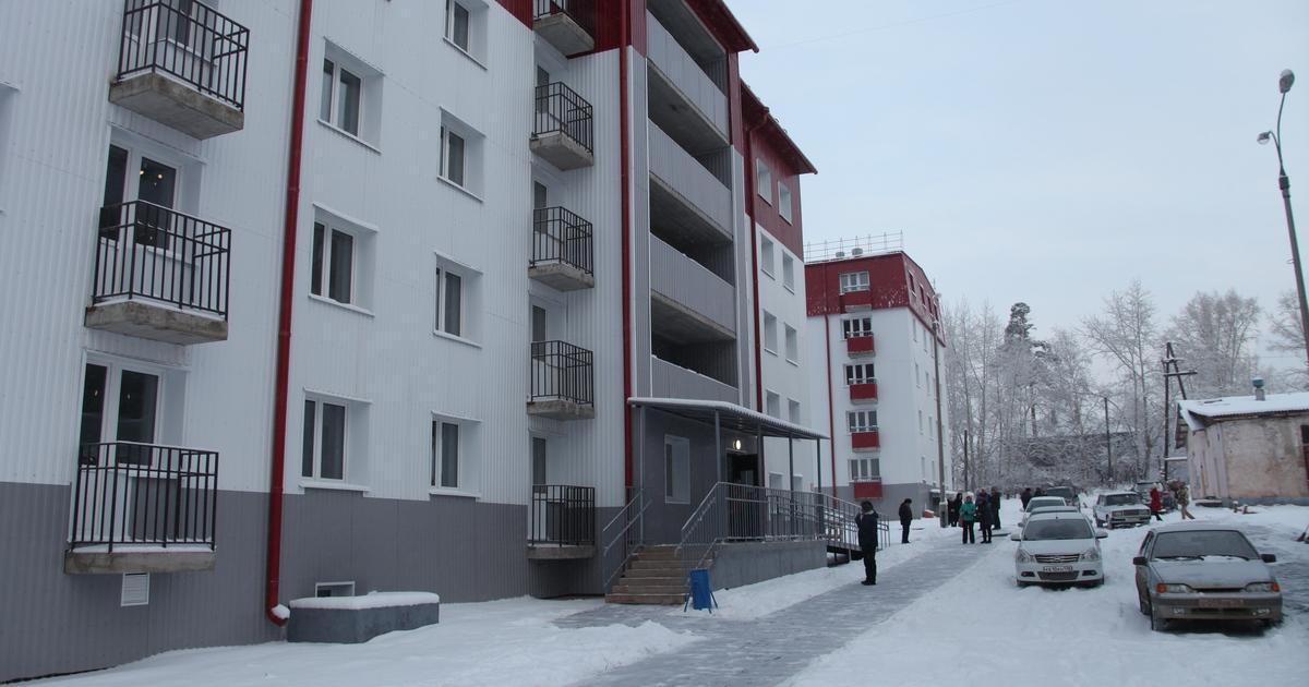 Новостройку, построенную для переселенцев, затопило в Братске