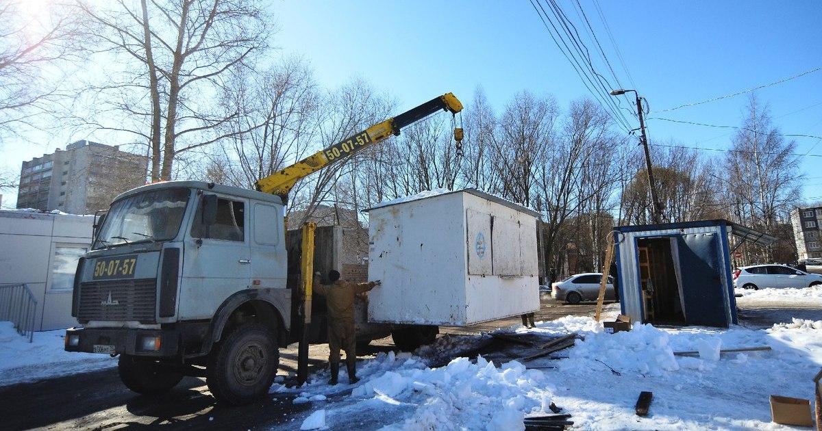 В Братске демонтировали 24 киоска