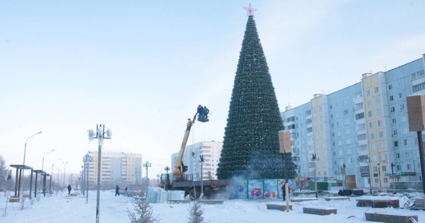 Главную новогоднюю ёлку Братска откроют 12 декабря