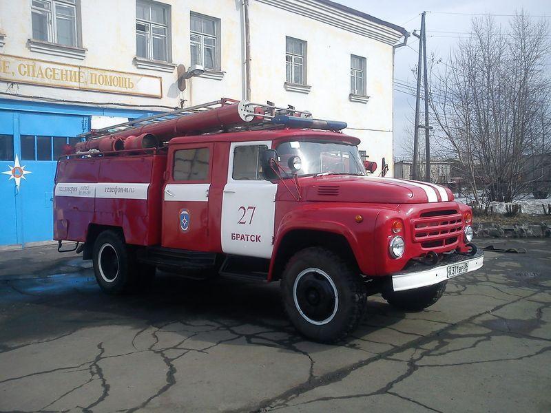 Человек погиб на пожаре в Братском районе
