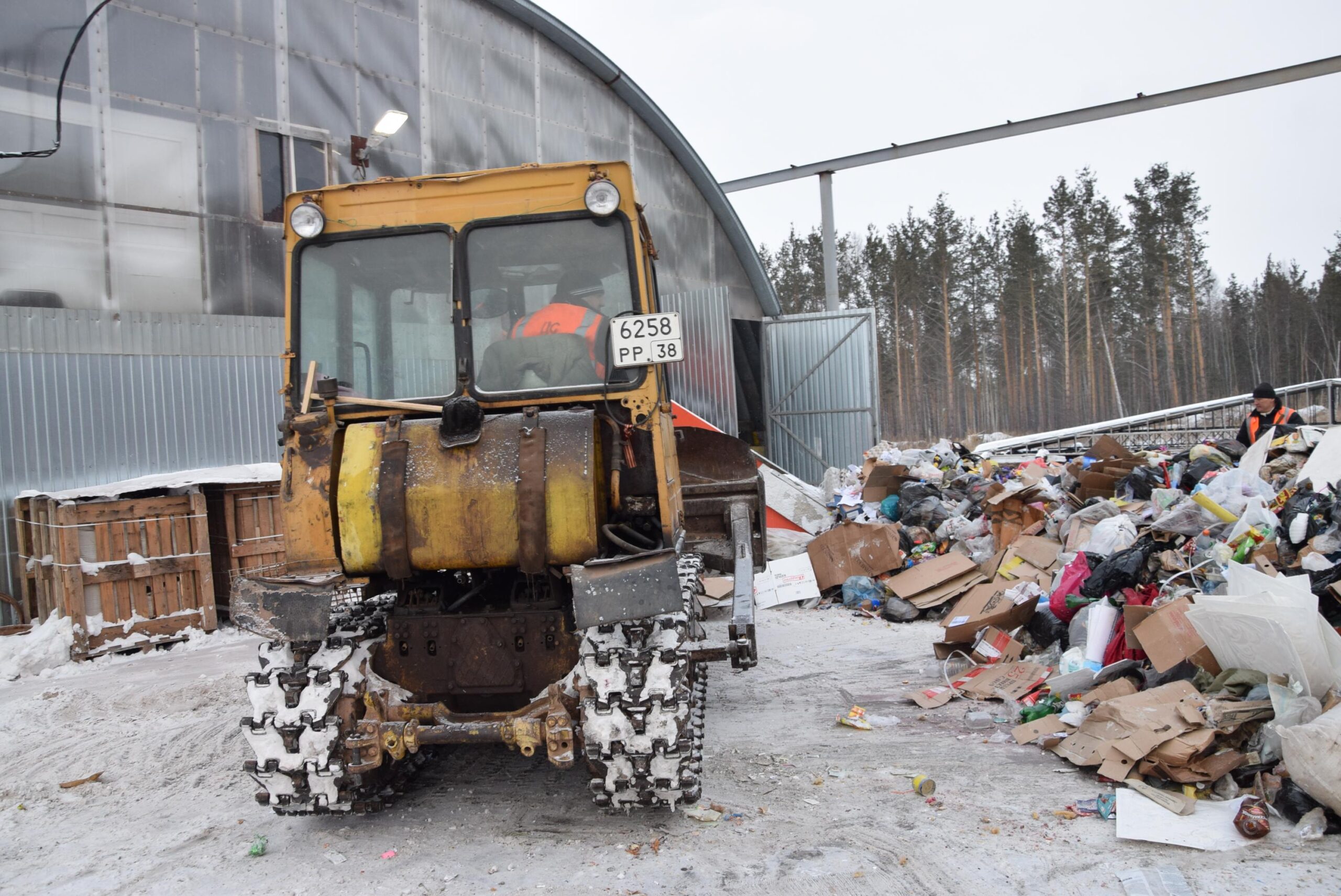 На полигонах ТБО в Братске могут появиться линии сортировки мусора