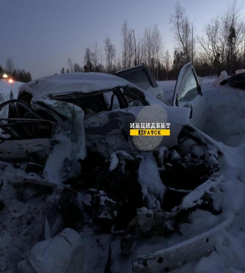 Две женщины погибли в ДТП недалеко от Братска