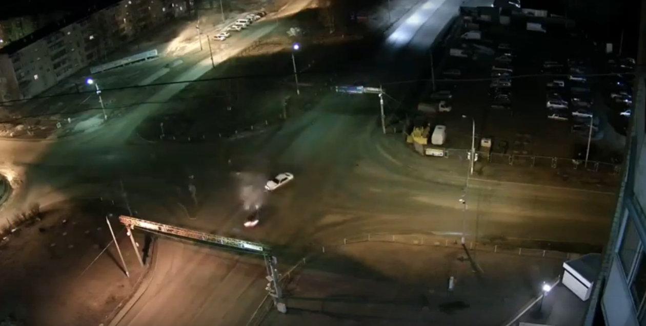 В Братске произошло необычное ДТП