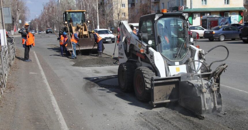 В Падунском районе Братска начался ремонт дорог
