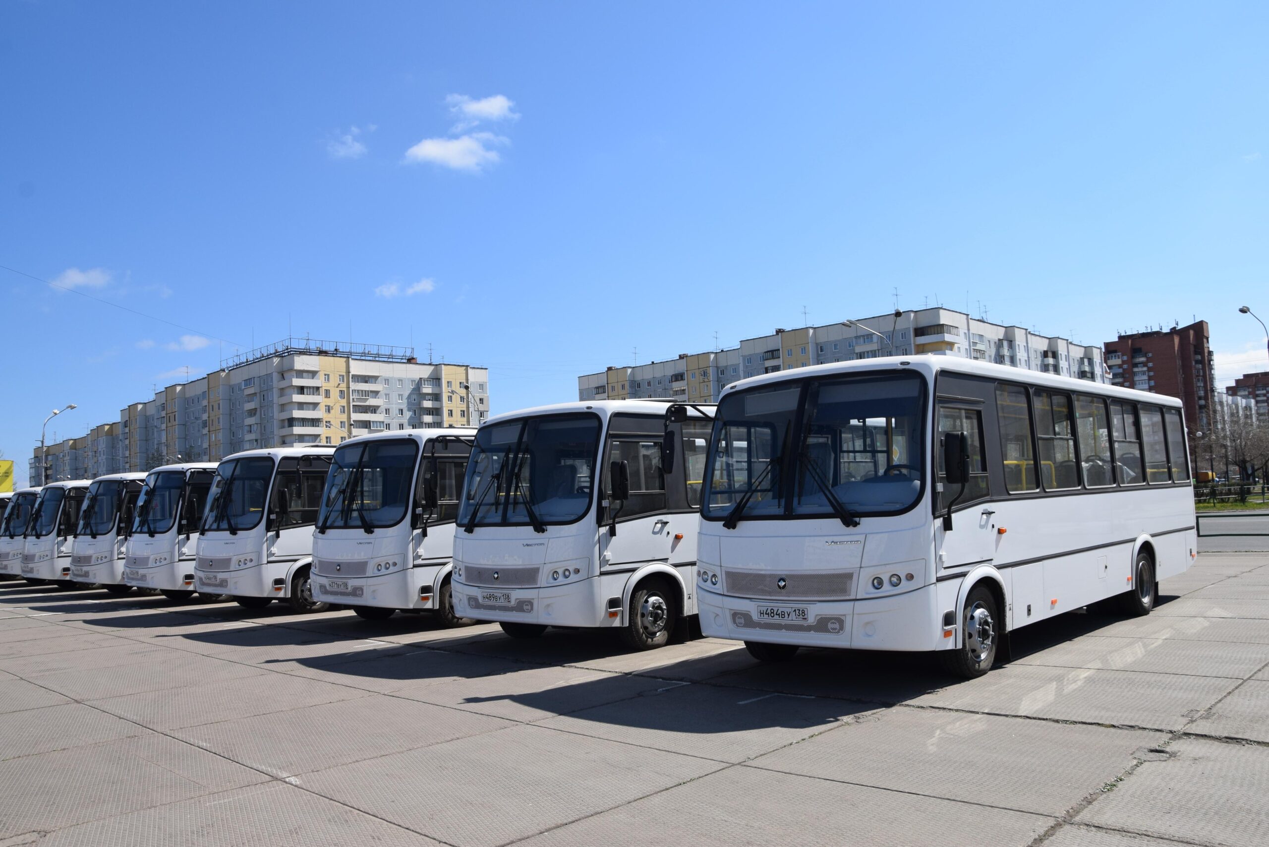 28 новых автобусов передали в Братский центральный автопарк — Твой Братск