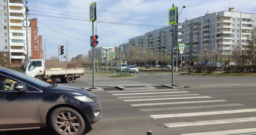 Заработали светофоры на проспекте Ленина
