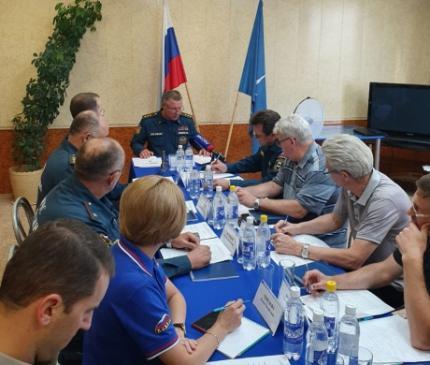 Глава МЧС Евгений Зиничев провел в Братске совещание по вопросам ликвидации последствий паводка