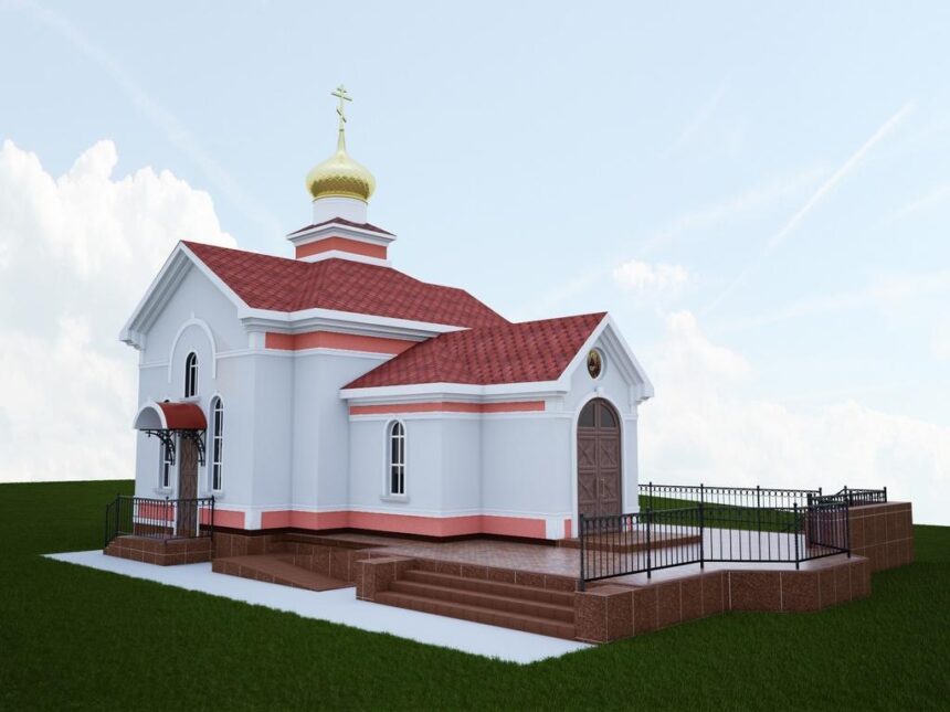 Строительство Богоявленского храма началось в Братске