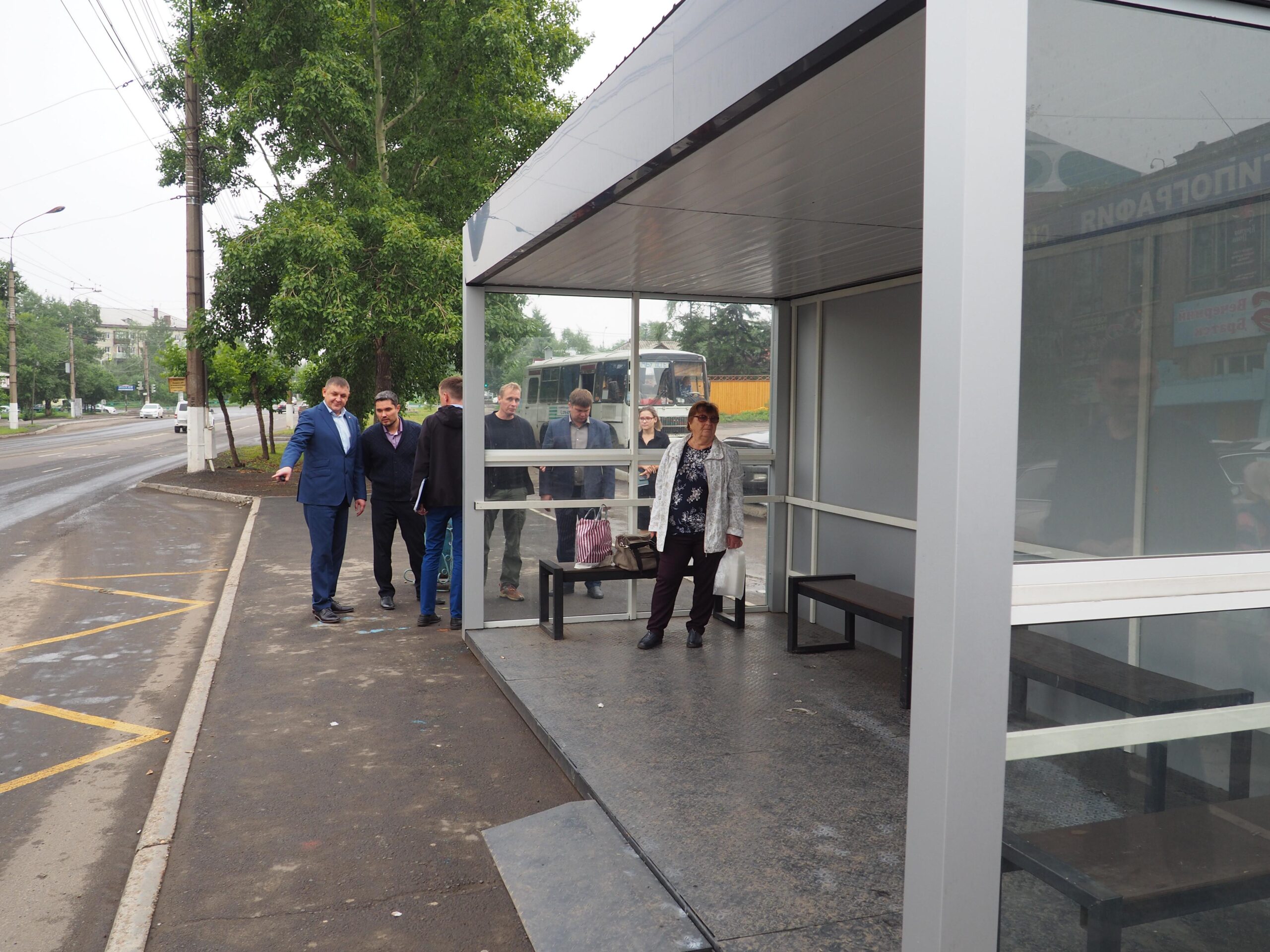 Восемь остановочных пунктов заменили в Братске