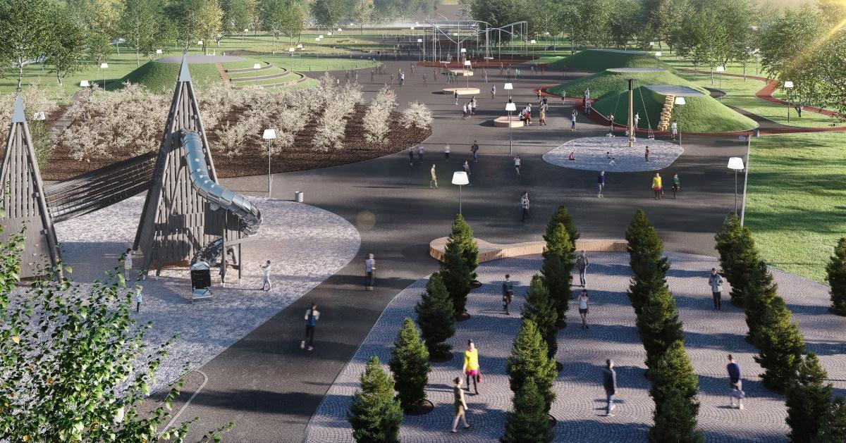 Парк Металлургов реконструируют