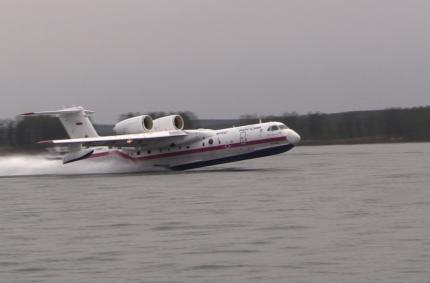 Самолет-амфибию направят из Красноярска в Приангарье для тушения лесных пожаров