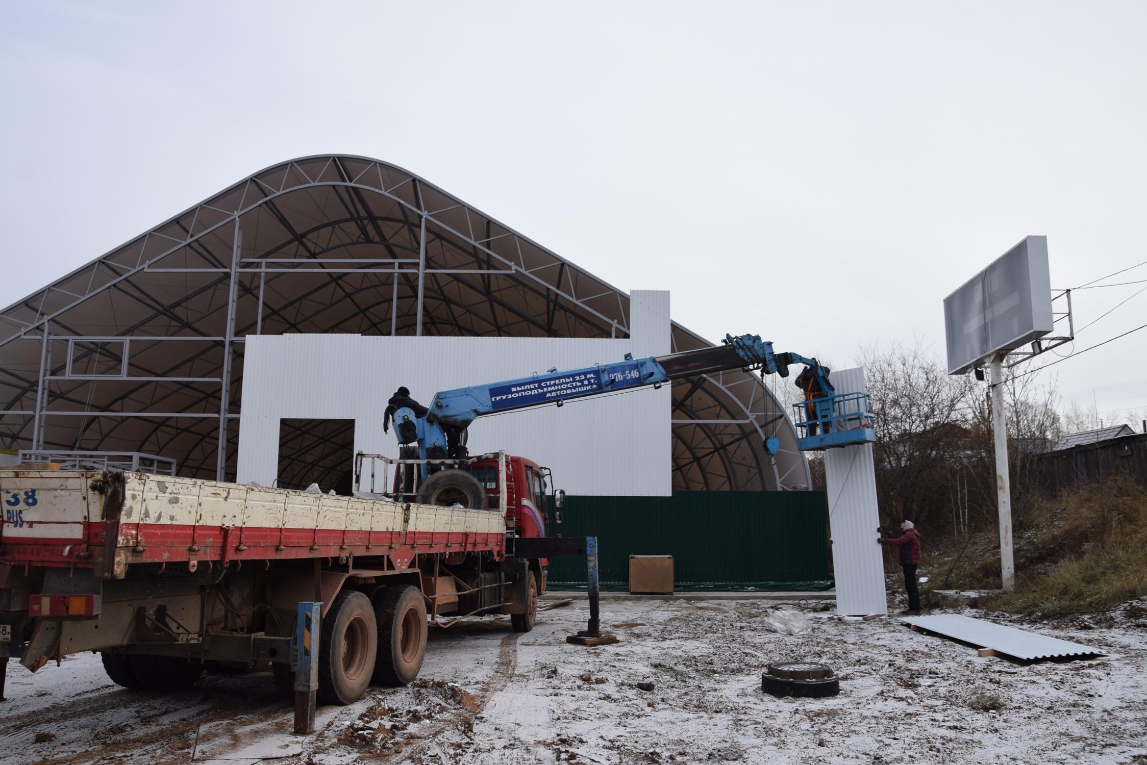 Ледовая площадка в Правобережном районе откроется в ноябре