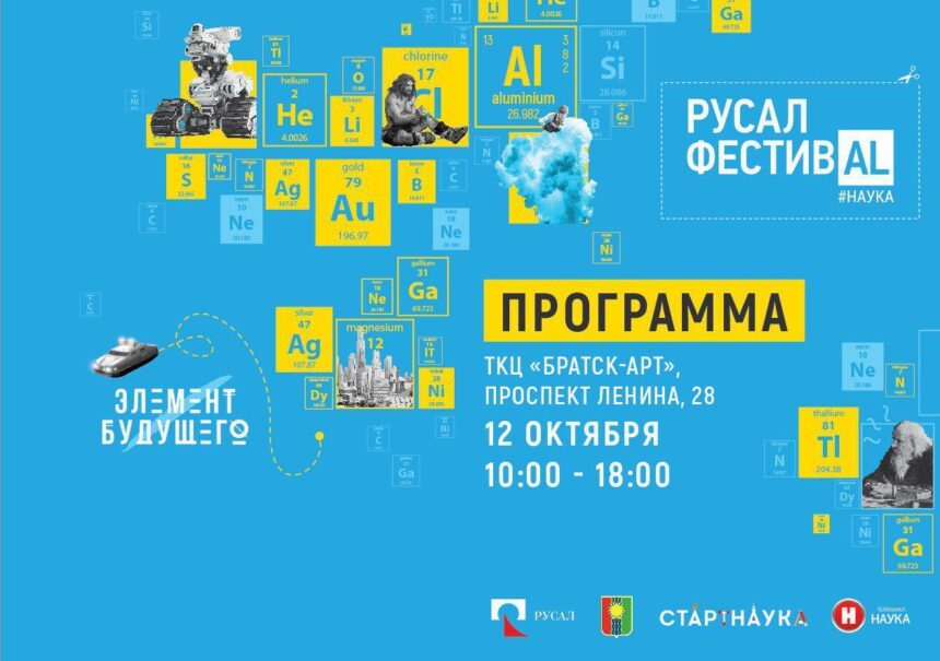 Научная выставка «РУСАЛ ФестивАL #Наука» пройдет в Братске 12 октября