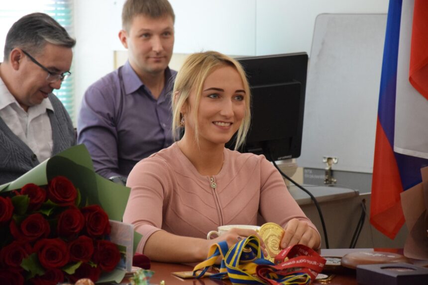 Ирина Долгова получила звание заслуженного мастера спорта России