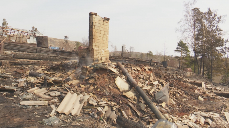 Дачница сожгла семь домов в пригороде Братска