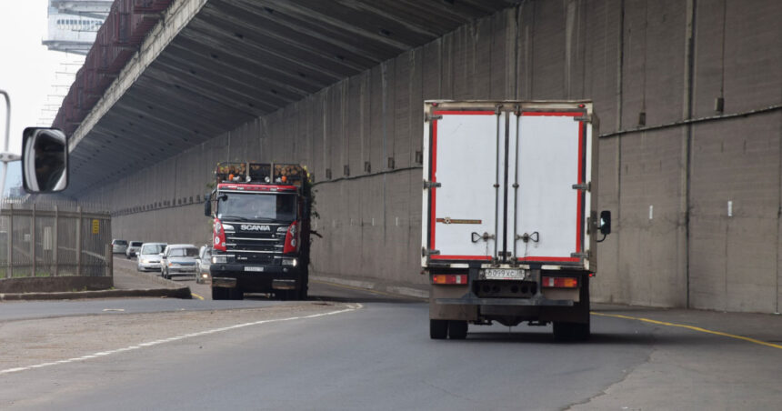 Временное ограничение движения грузовых автомобилей вводится в Братске с 15 апреля