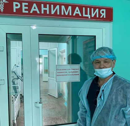 Александр Гаськов проверил состояние Вихоревской горбольницы, где лечат больных COVID