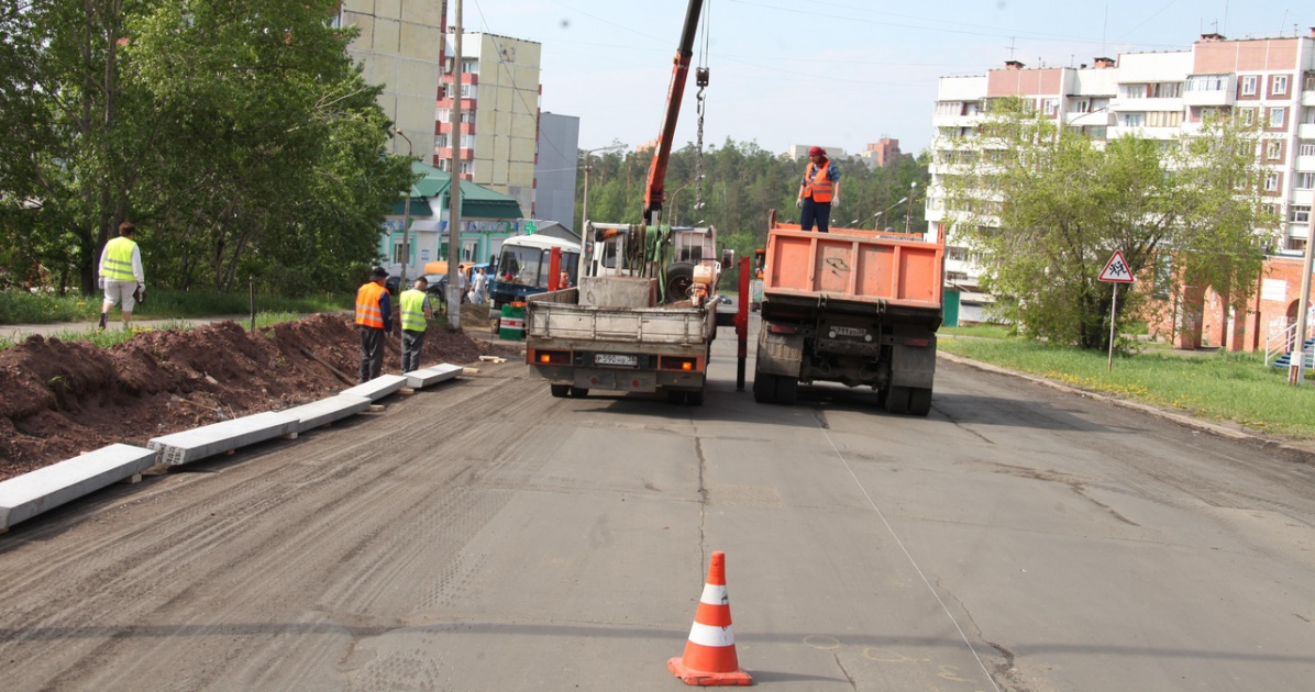 В Братске продолжается ремонт дорог по национальному проекту «Безопасные и качественные автомобильные дороги»