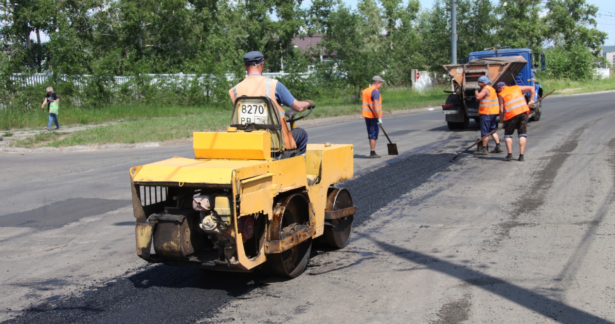 Дорожники Братска выполнили план по ямочному ремонту дорог в городе