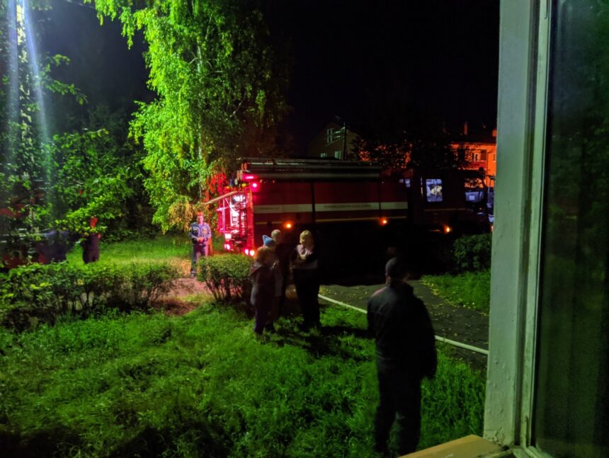 Детский сад горел в Падуне в ночь на 15 сентября