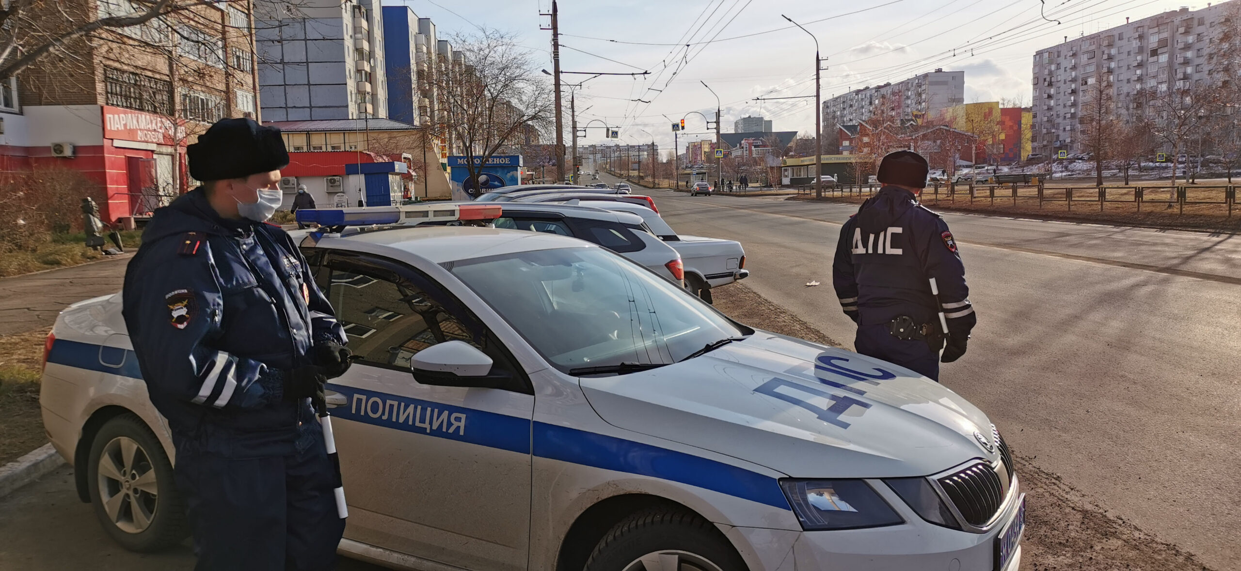 Рейд по соблюдению масочного режима провели в Центральном районе Братска