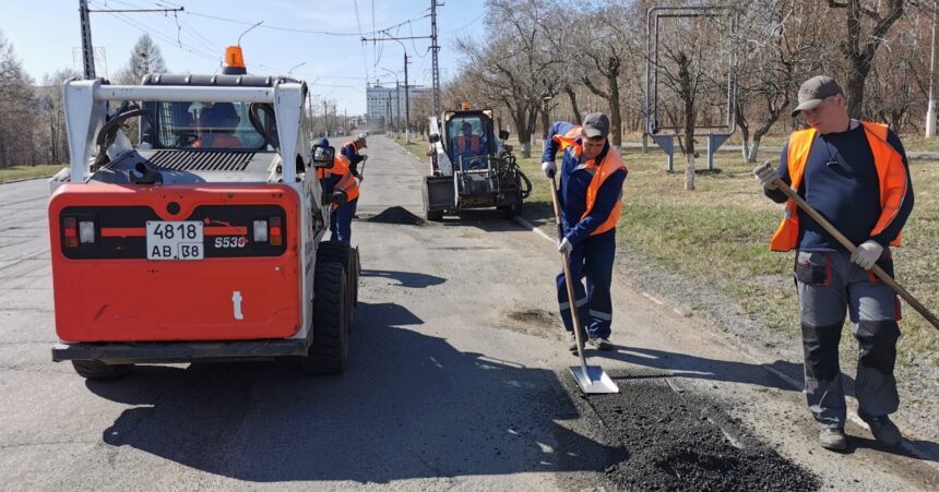 Ямочный ремонт дорог завершился в Братске