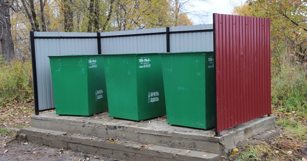 Более 160 мусорных контейнеров установят в частном секторе Братска
