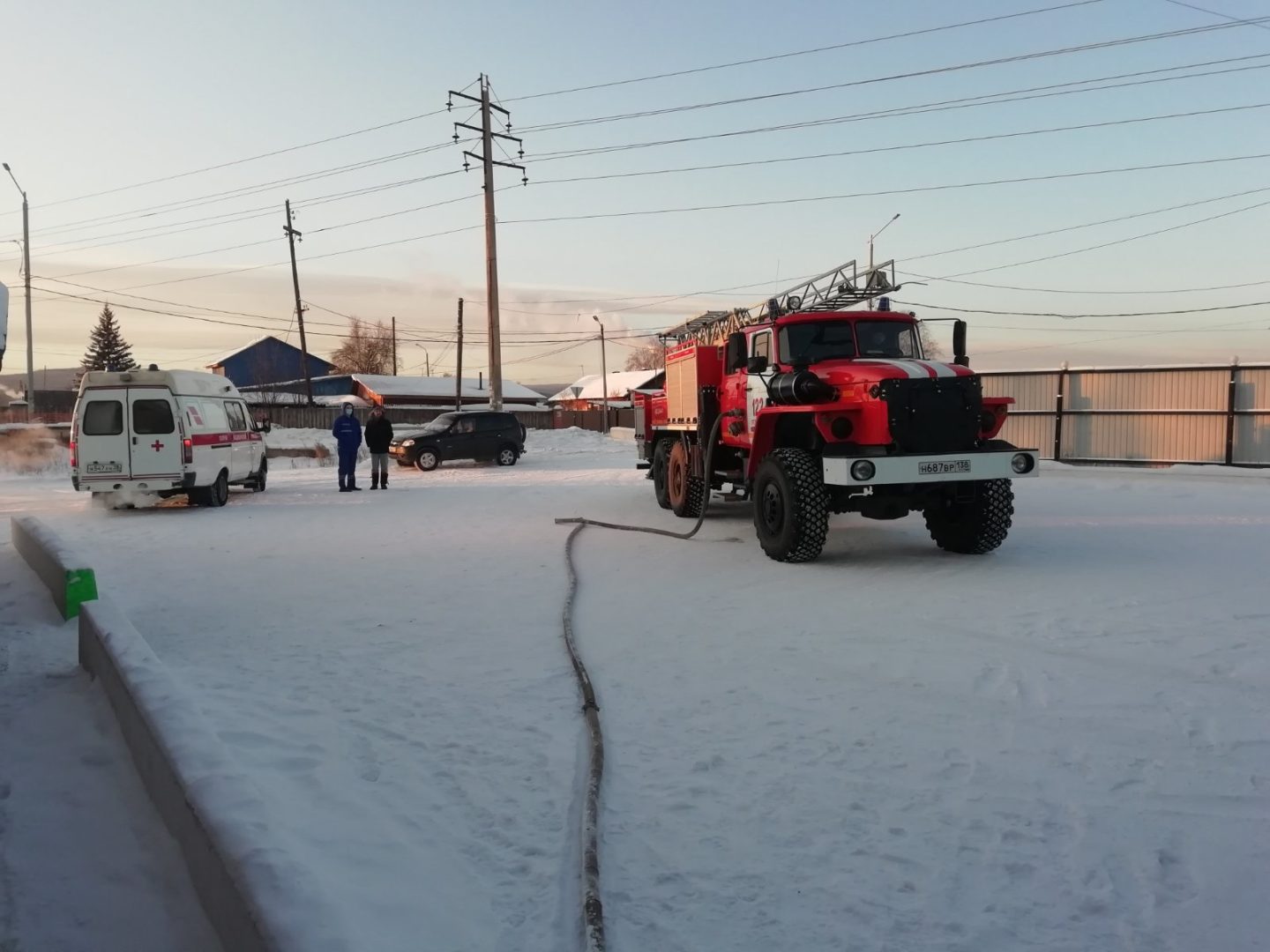 Три пожара в Братске и один в районе произошли на выходных