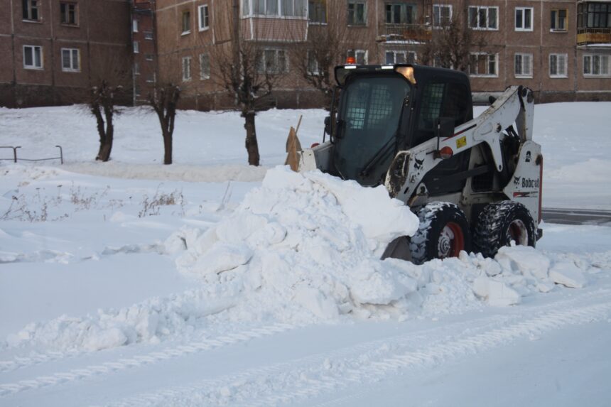 Более 60 тысяч кубов снега вывезли с улиц Братска с начала зимы