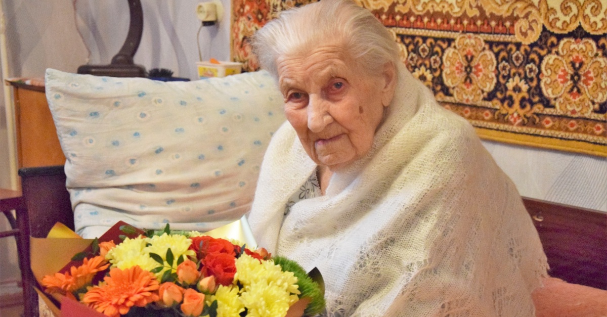 Братчанке Татьяне Бондаренко исполнилось 105 лет