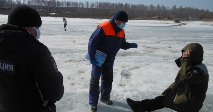 Третий этап акции "Безопасный лёд" стартовал в Братске