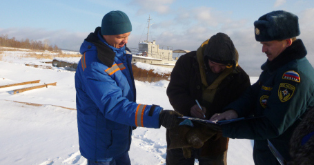 Четвертый этап акции "Безопасный лёд" стартовал в Братске