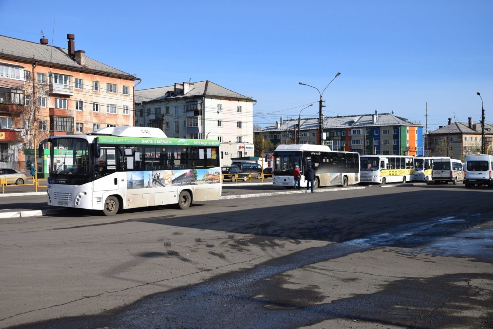 Четыре автобуса на природном газе купят для работы на городских маршрутах в Братске в 2021 году