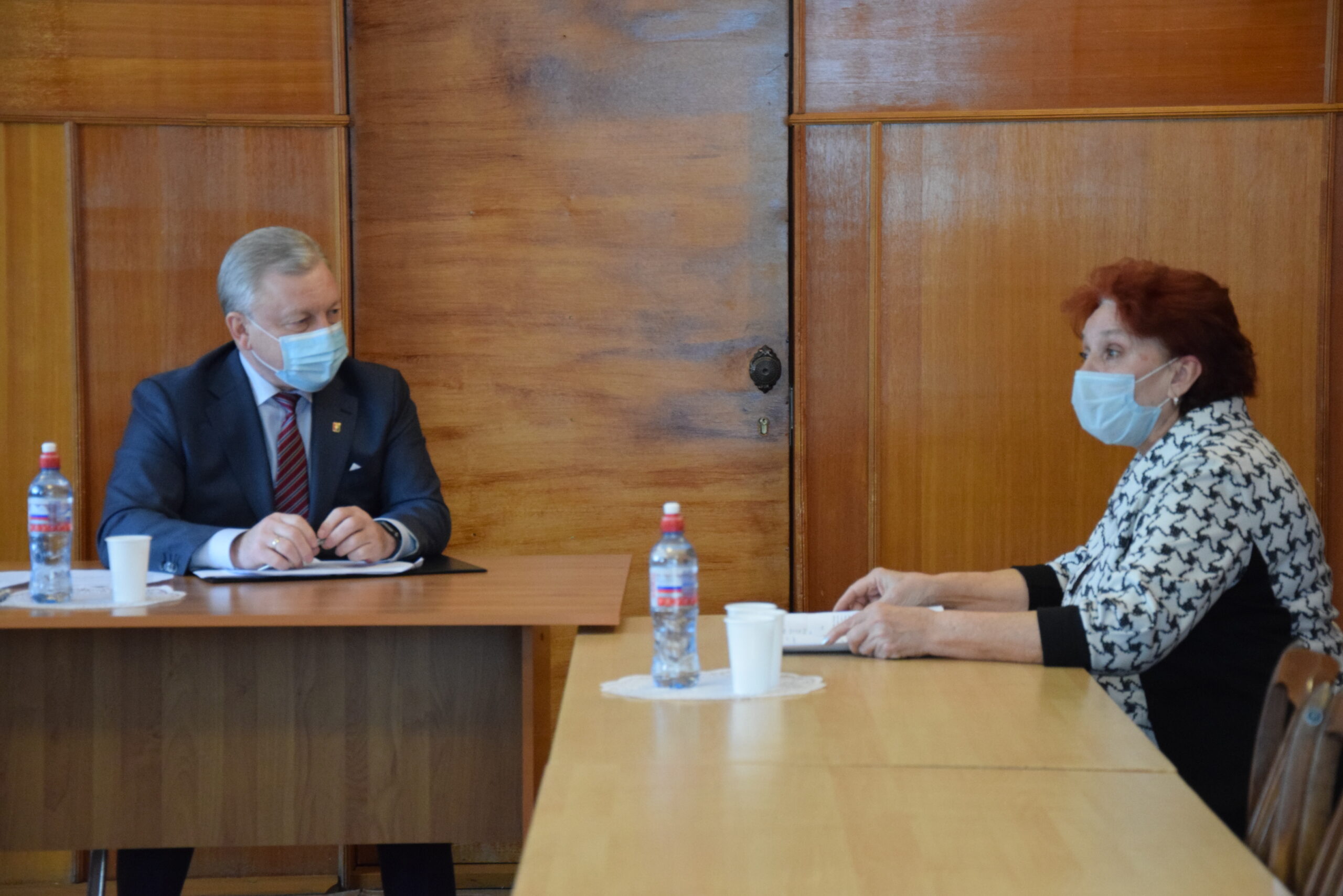 Мэр Братска встретился с жителями Правобережного района