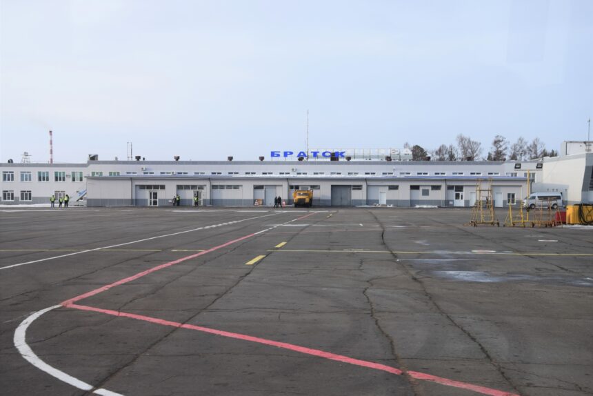 Реконструкцию аэропорта в Братске ведут с отставанием от графика