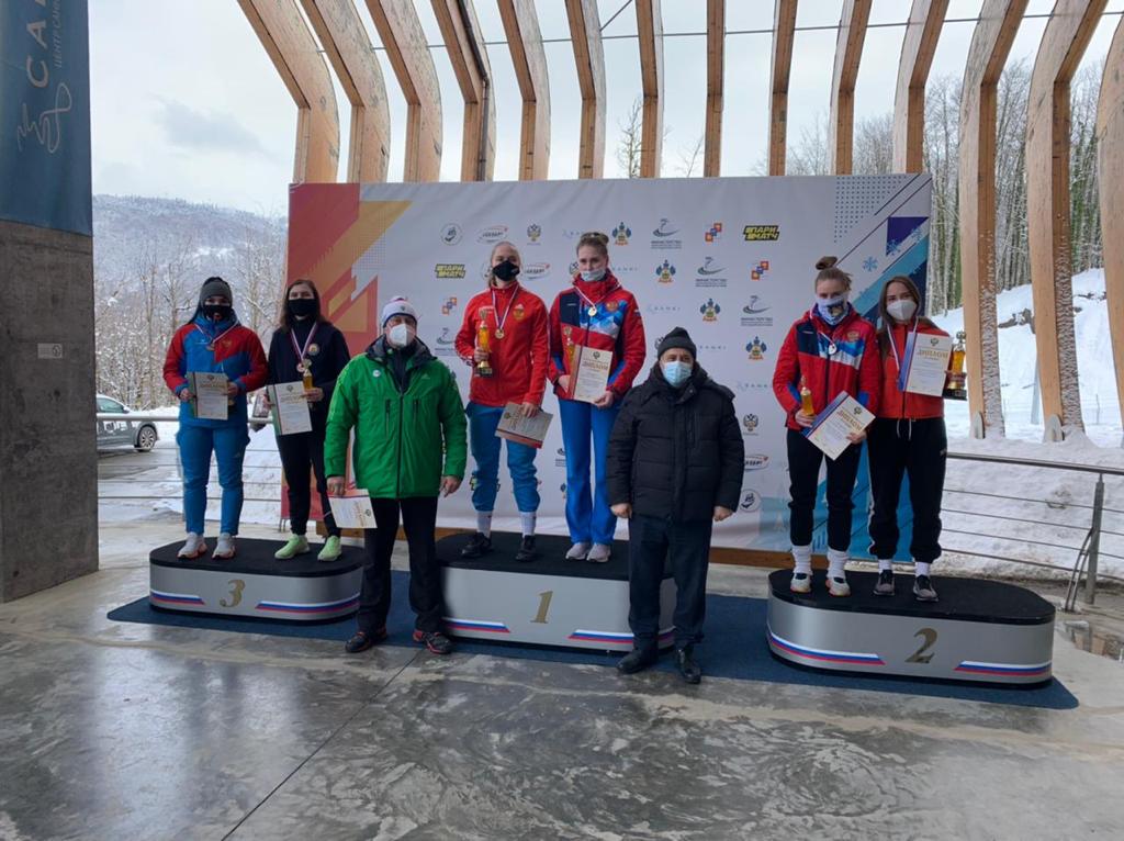 Спортсменка из Братска Вера Серышева завоевала бронзу на первенстве России по бобслею