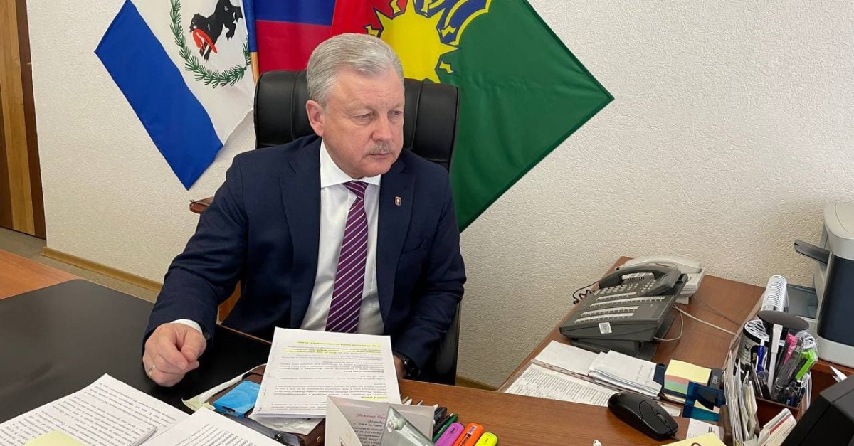 Сергей Серебренников отчитался по нацпроектам, над которыми работают в Братске