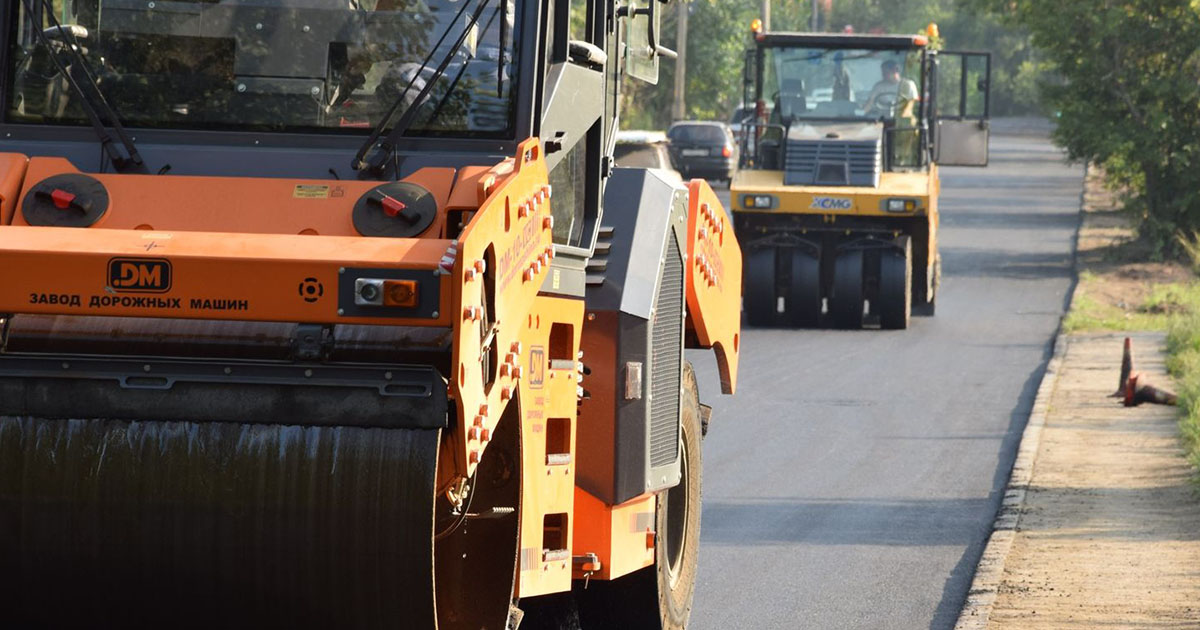 Ремонт дороги на плотине Братской ГЭС: два участка отремонтированы, приступили к третьему