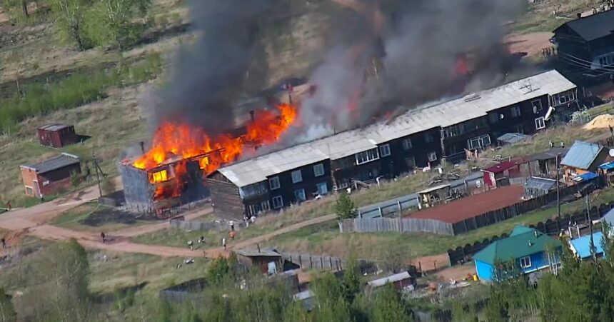 Мэрия Братска объявила сбор помощи для жителей сгоревших многоквартирных домов