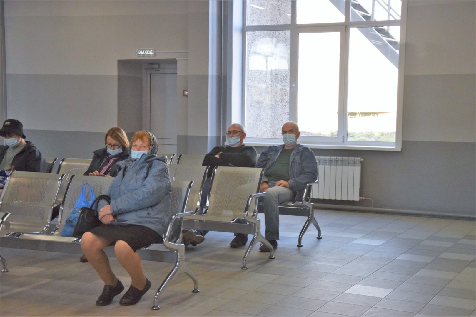 Зал ожидания обновили в здании автовокзала Братска