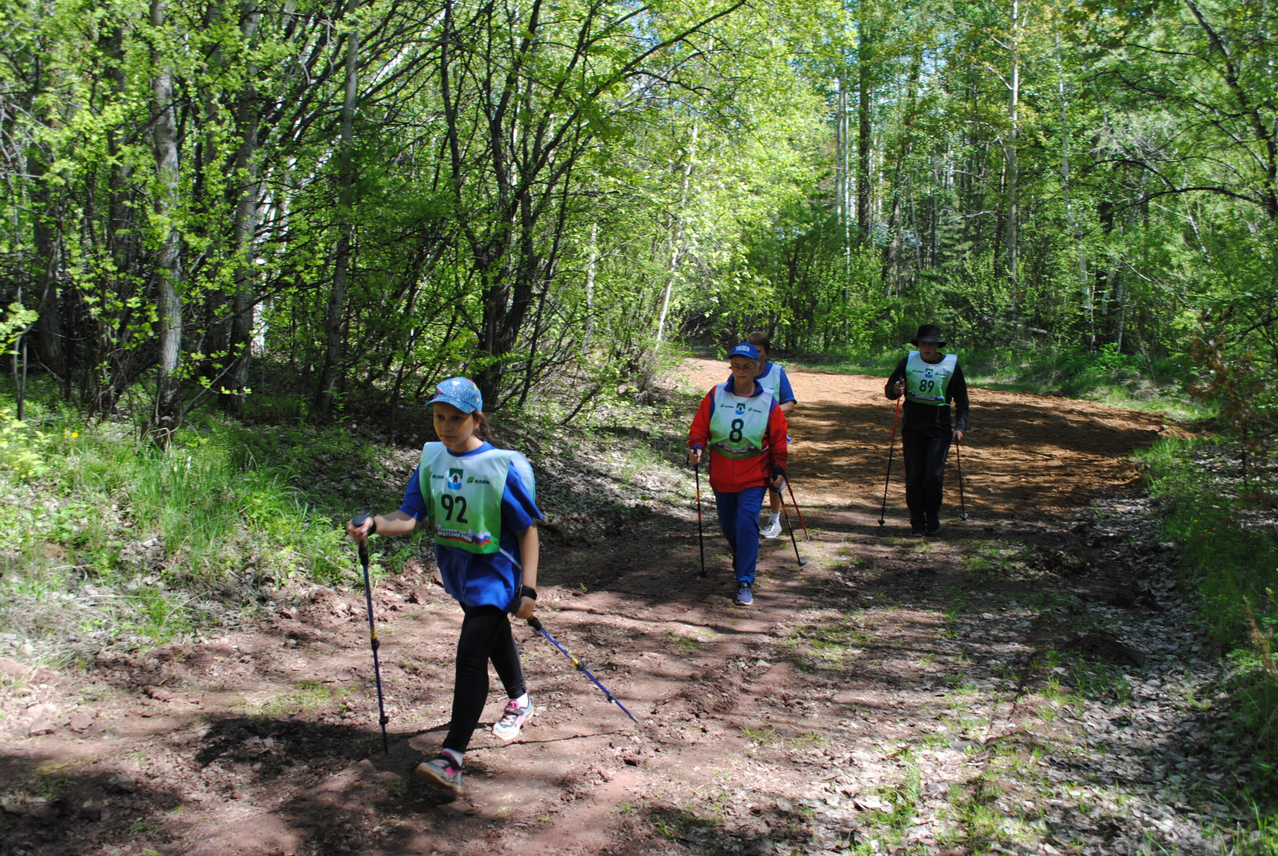 Жители Братска и района поучаствовали в областном фестивале "Марафон северной ходьбы"