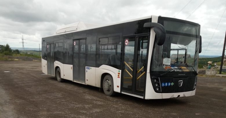 Четыре автобуса на газомоторном топливе направили в Братск