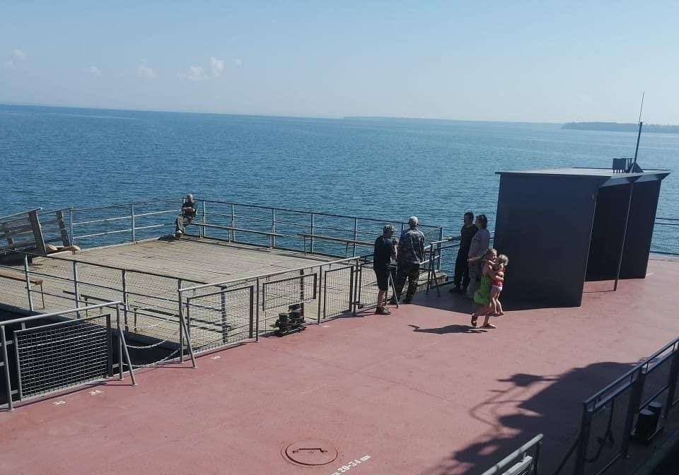 Причал обновили в посёлке Наратай Братского района