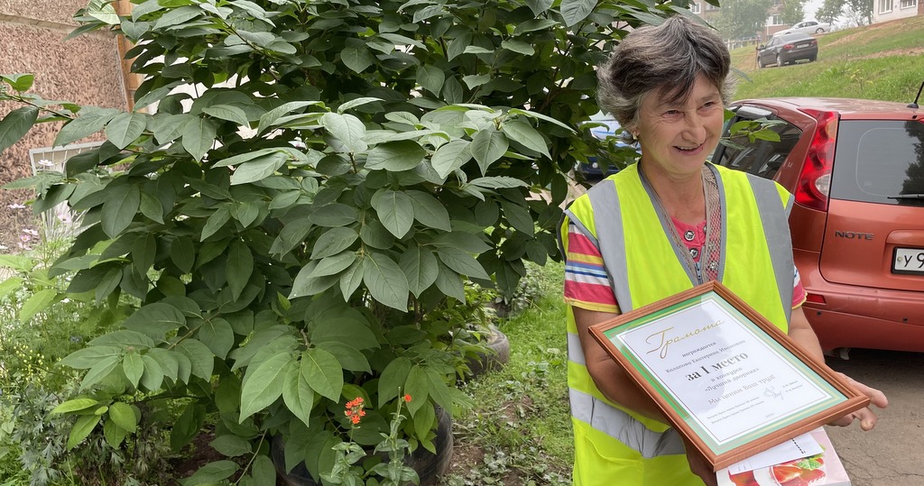 Лучших дворников выбрали в Братске