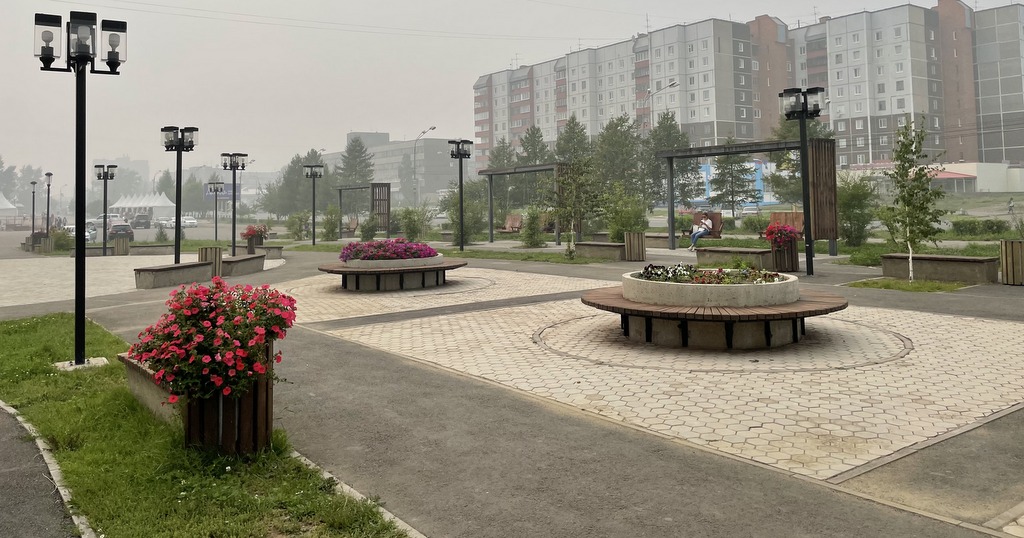 Подрядчику дали две недели на исправление дефектов в сквере "Ангарские каскады" в Братске