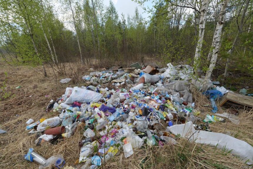 Четыре свалки мусора убрали с территории Братского района, но нашли ещё 18
