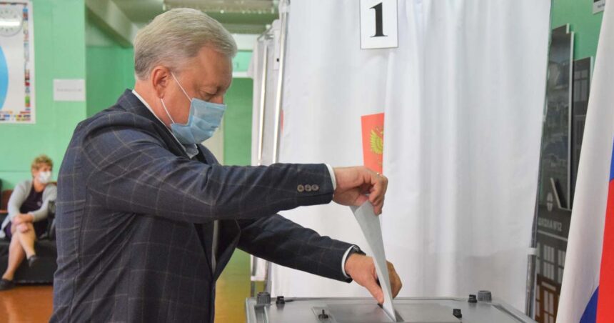 Мэр Братска проголосовал на выборах депутатов в Госдуму